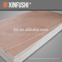 1220 * 2440mm poplar Okoume contraplacado / contraplacado comercial